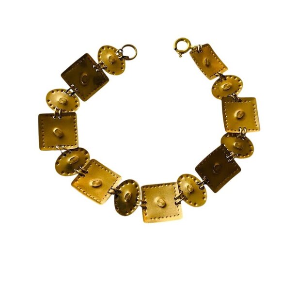 Holly Yashi Niobium Multi Gem Amethyst Peridot Pink Quartz Pearl Bracelet - Picture 2 of 3